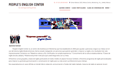 Desktop Screenshot of peoplesenglishcenter.com
